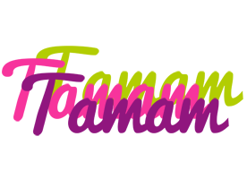 Tamam flowers logo