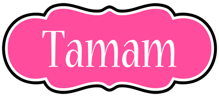 Tamam invitation logo