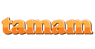 Tamam orange logo