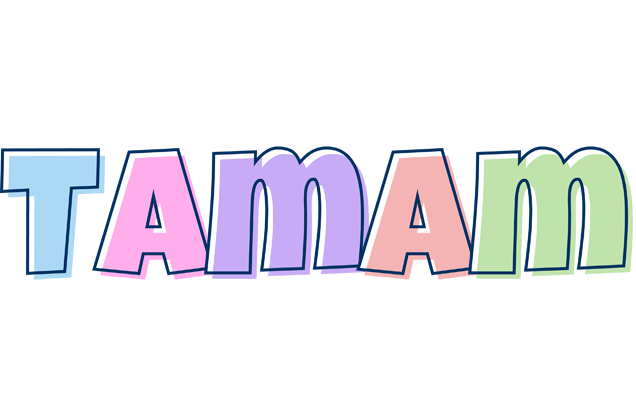 Tamam pastel logo