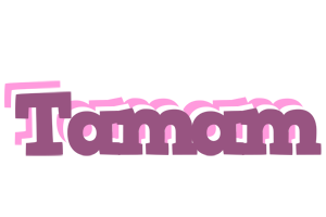 Tamam relaxing logo