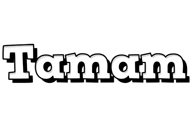 Tamam snowing logo