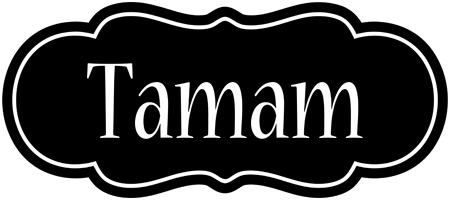 Tamam welcome logo