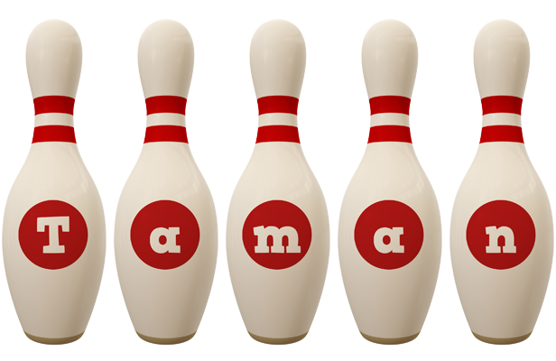 Taman bowling-pin logo