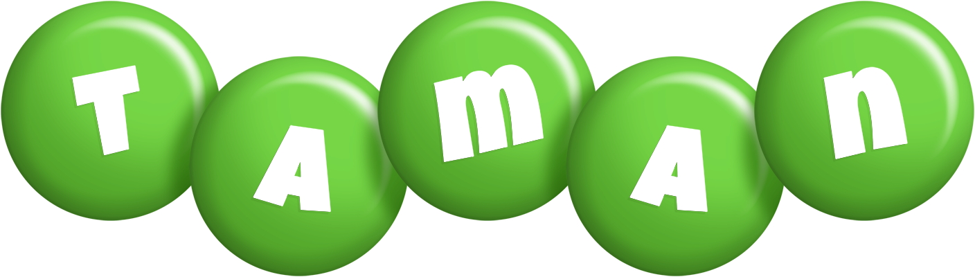 Taman candy-green logo