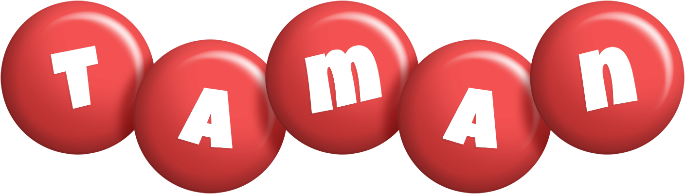 Taman candy-red logo
