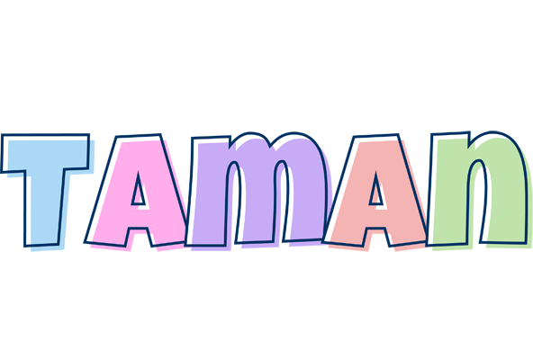 Taman pastel logo