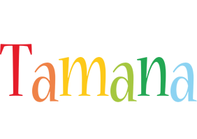 Tamana birthday logo