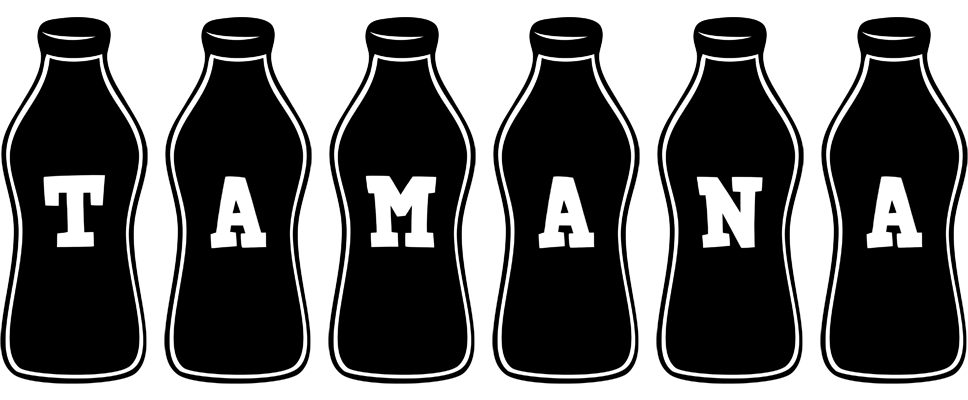 Tamana bottle logo