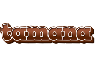 Tamana brownie logo