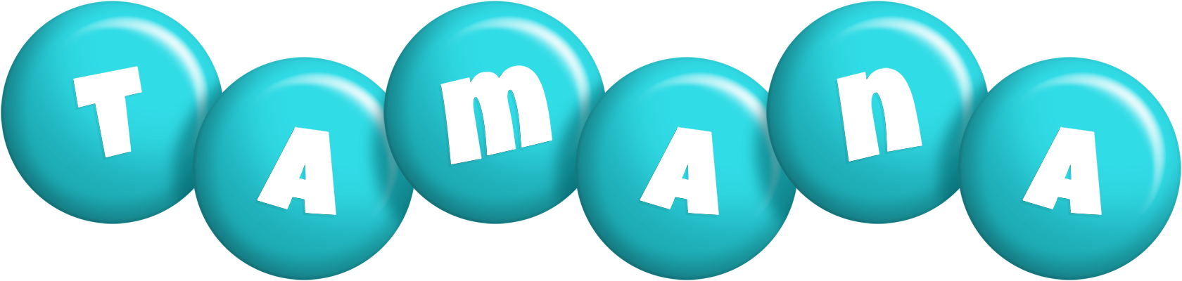Tamana candy-azur logo