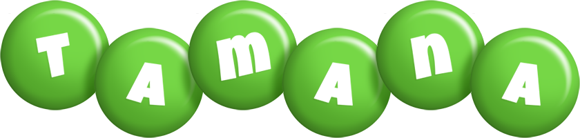 Tamana candy-green logo