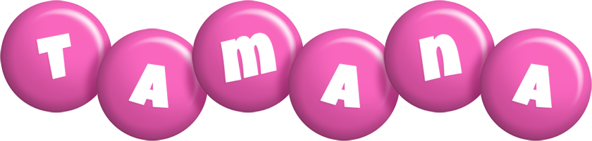 Tamana candy-pink logo