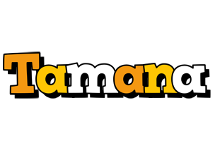 Tamana cartoon logo