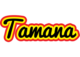 Tamana flaming logo