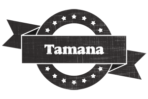 Tamana grunge logo