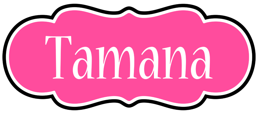 Tamana invitation logo