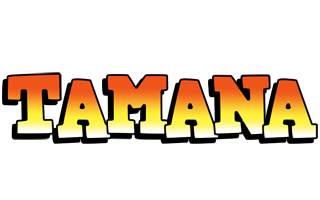 Tamana sunset logo