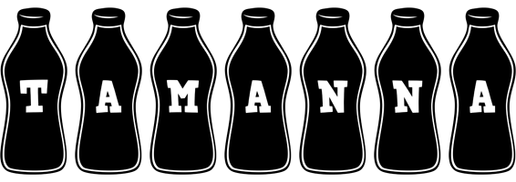 Tamanna bottle logo