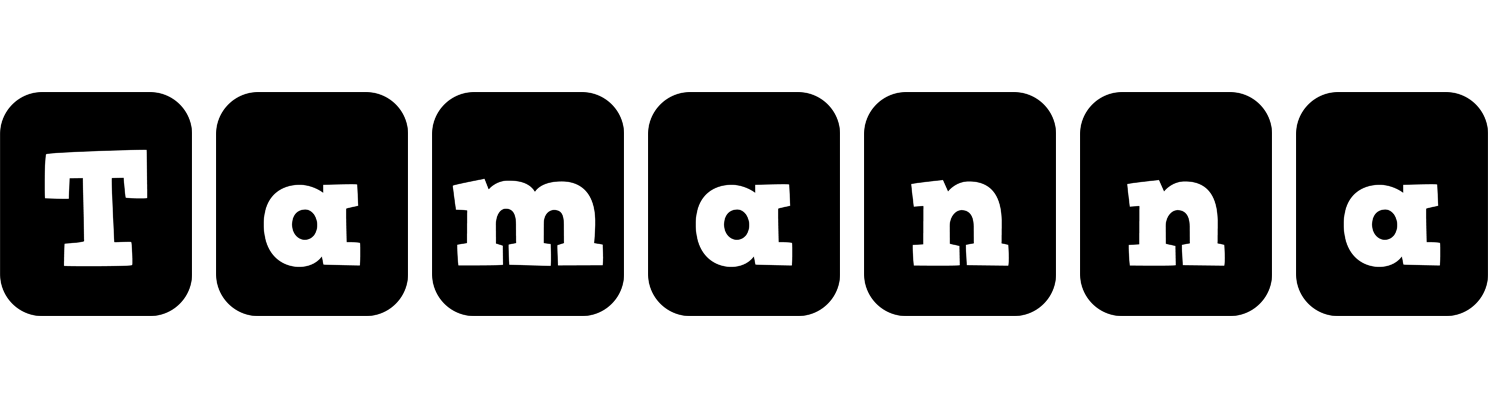 Tamanna box logo