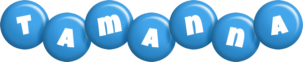 Tamanna candy-blue logo