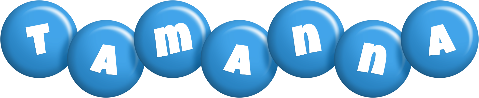 Tamanna candy-blue logo