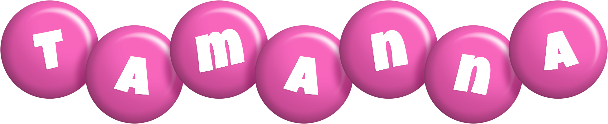Tamanna candy-pink logo