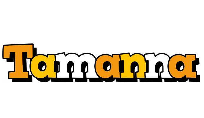 Tamanna cartoon logo