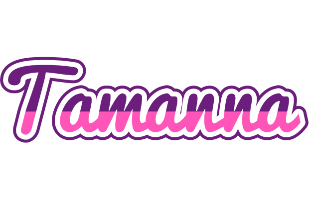 Tamanna cheerful logo