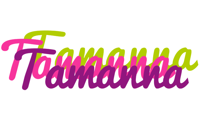 Tamanna flowers logo