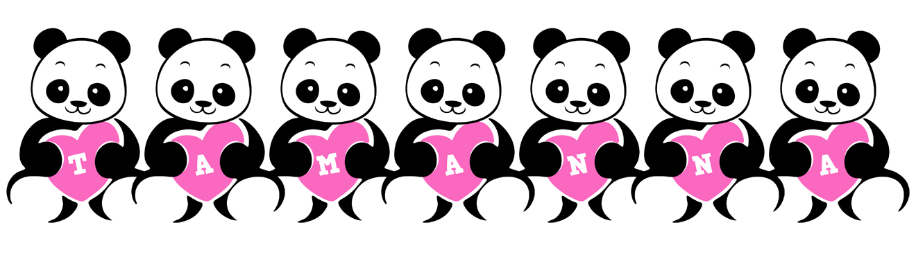 Tamanna love-panda logo