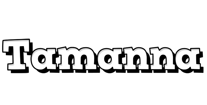 Tamanna snowing logo