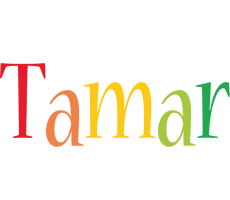 Tamar birthday logo