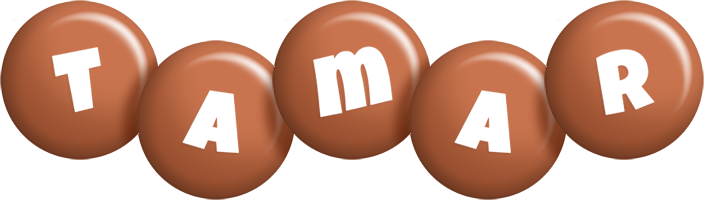 Tamar candy-brown logo