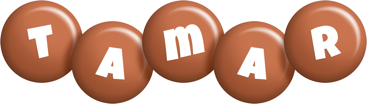 Tamar candy-brown logo