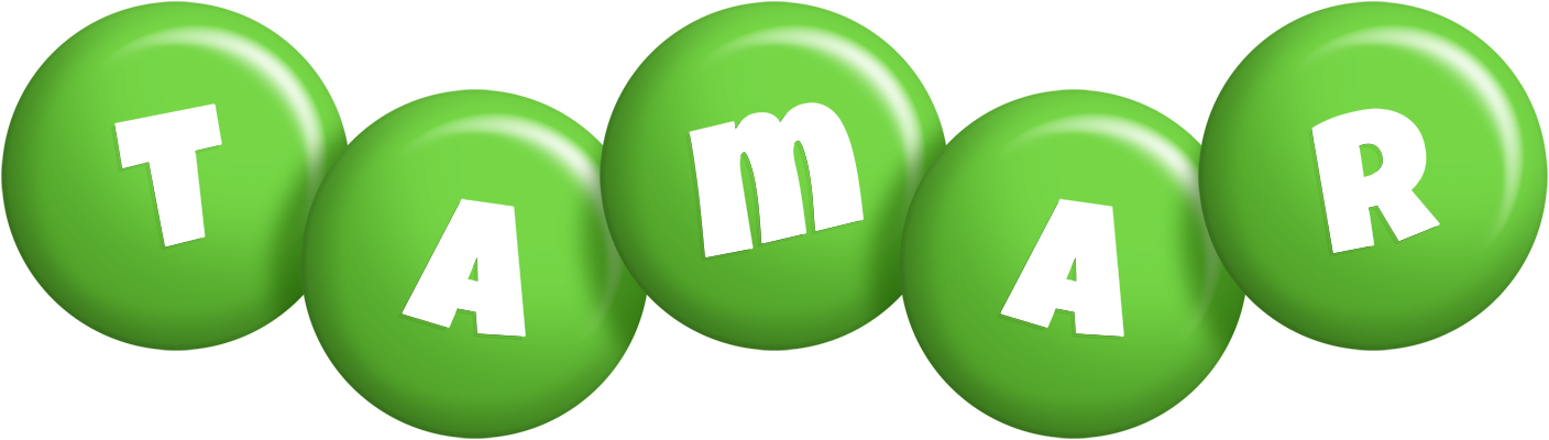 Tamar candy-green logo