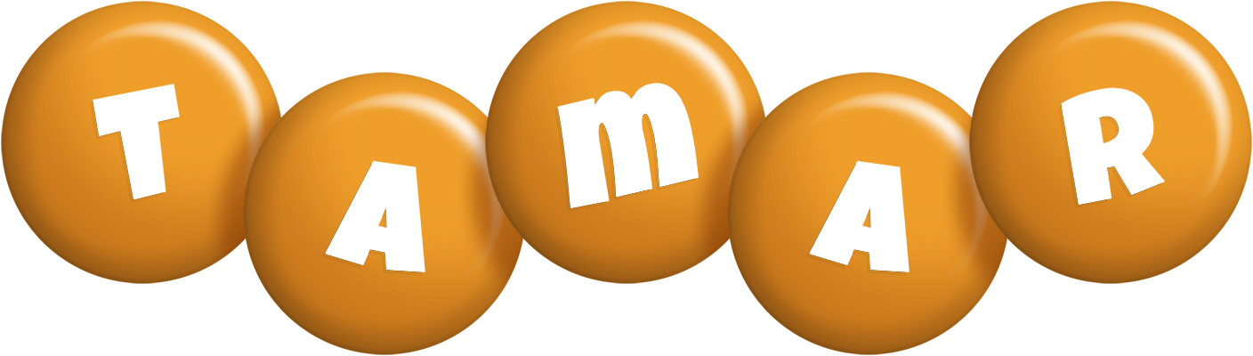 Tamar candy-orange logo