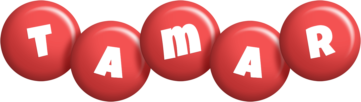 Tamar candy-red logo