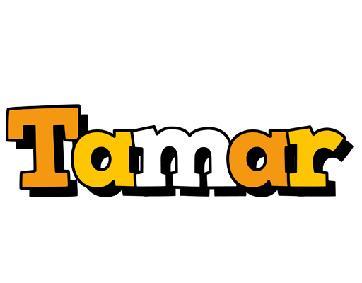 Tamar cartoon logo