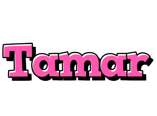 Tamar girlish logo