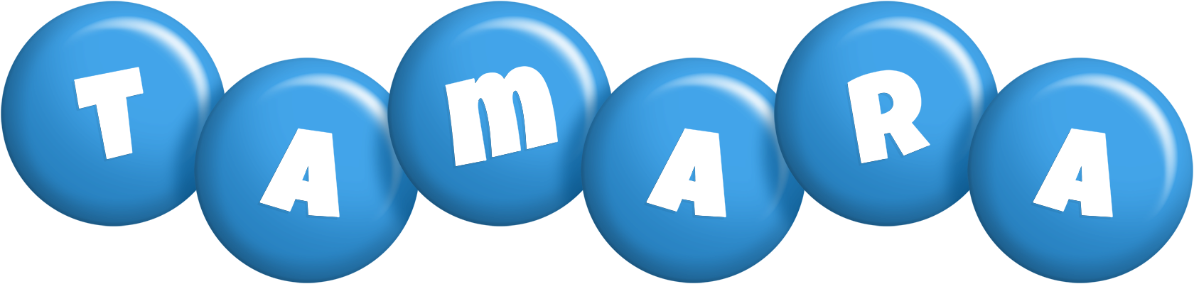 Tamara candy-blue logo