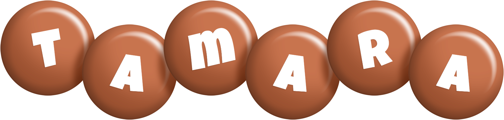 Tamara candy-brown logo