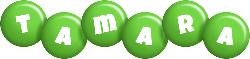 Tamara candy-green logo