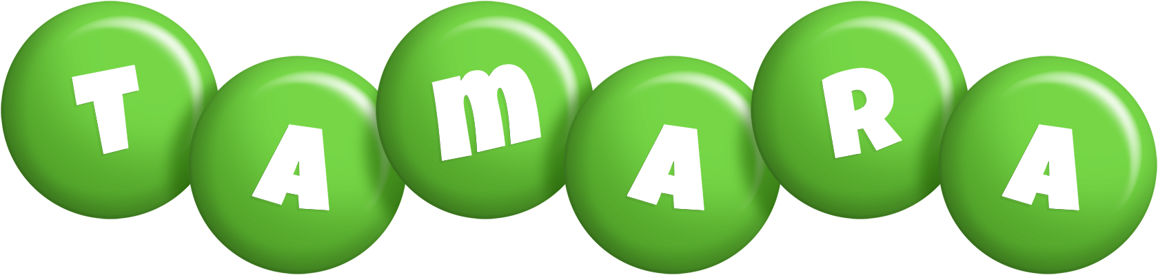Tamara candy-green logo