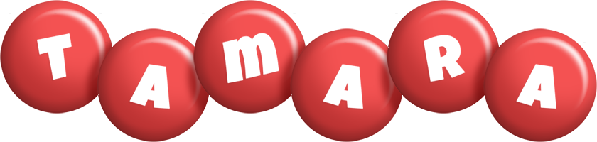 Tamara candy-red logo