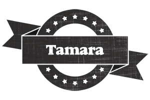 Tamara grunge logo