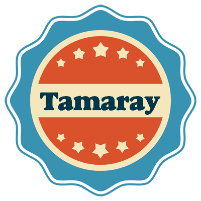 Tamaray labels logo