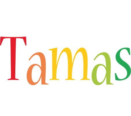 Tamas birthday logo