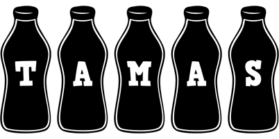Tamas bottle logo