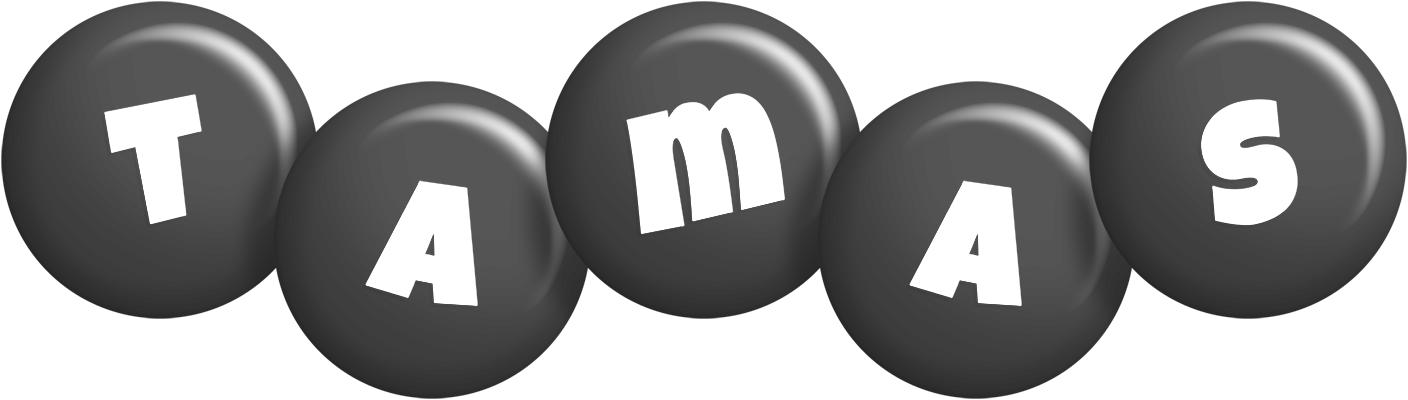 Tamas candy-black logo